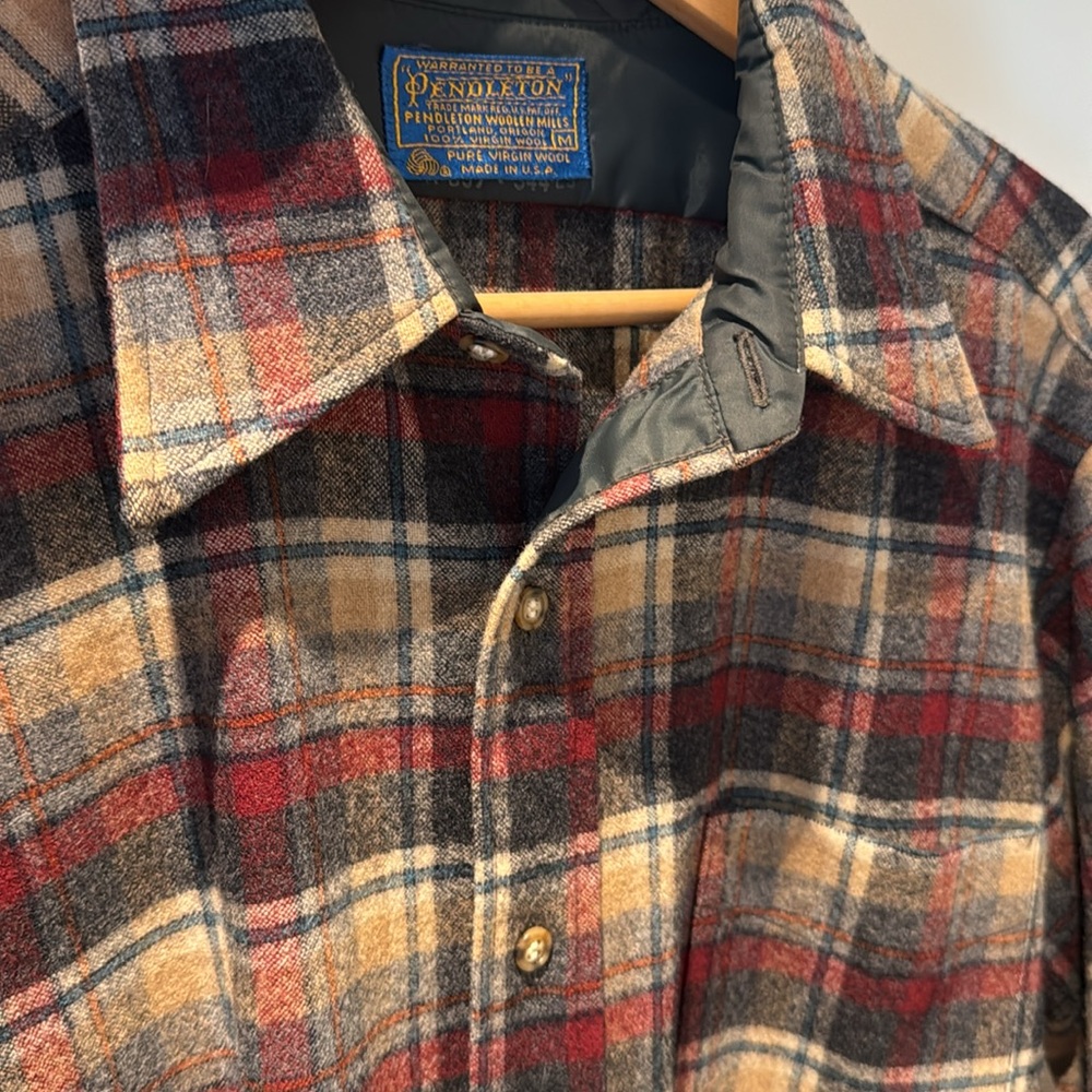 Pendleton Wool Casual Button Down Shirt - image 2